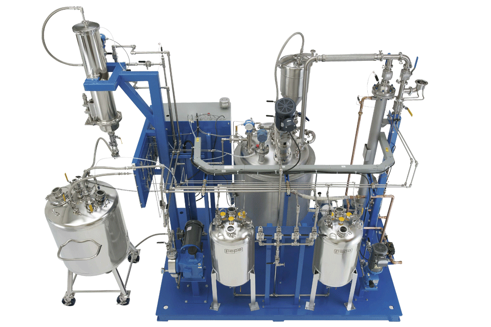 Pope Turnkey Custom Processing Vessel Skid